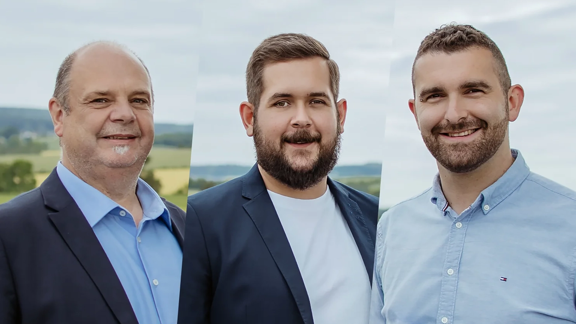 4Raum Gründer, 3 Personen